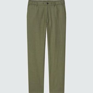 UNIQLO LINEN BLEND RELAXED PANTS